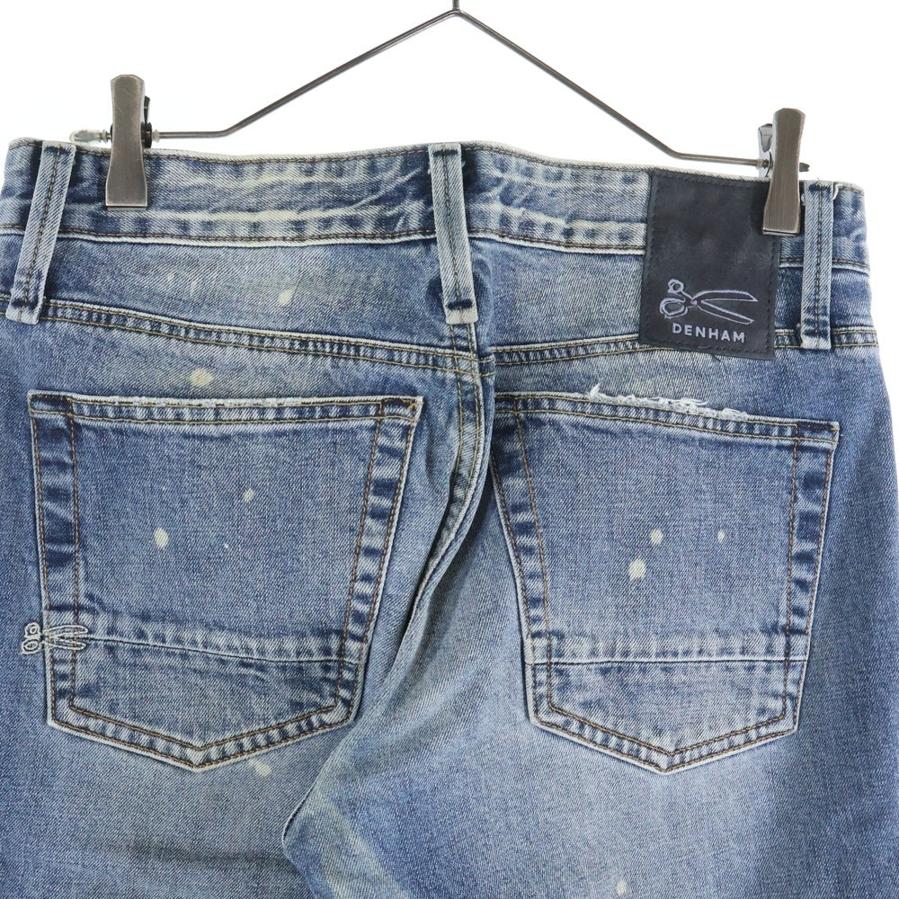 DENHAM(デンハム) RAZOR VPRR ダメージ加工 ストレートデニムパンツ インディゴ 27180-4-11004