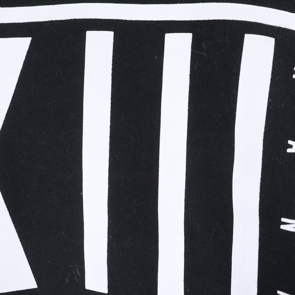 KARL KANI(カールカナイ) karl kani ロゴプリント クルーネック 半袖 スウェット Tシャツ カットソー ブラック