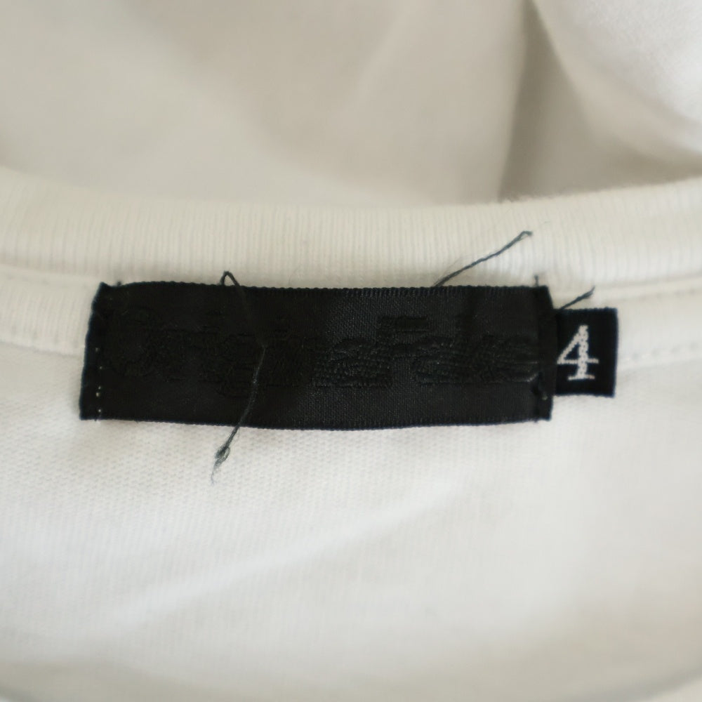 Original Fake(オリジナルフェイク) 00s × KAWS L/S TEE カウズ コンパニオン アームプリント クルーネック ロングスリーブ 長袖Tシャツ カットソー ホワイト