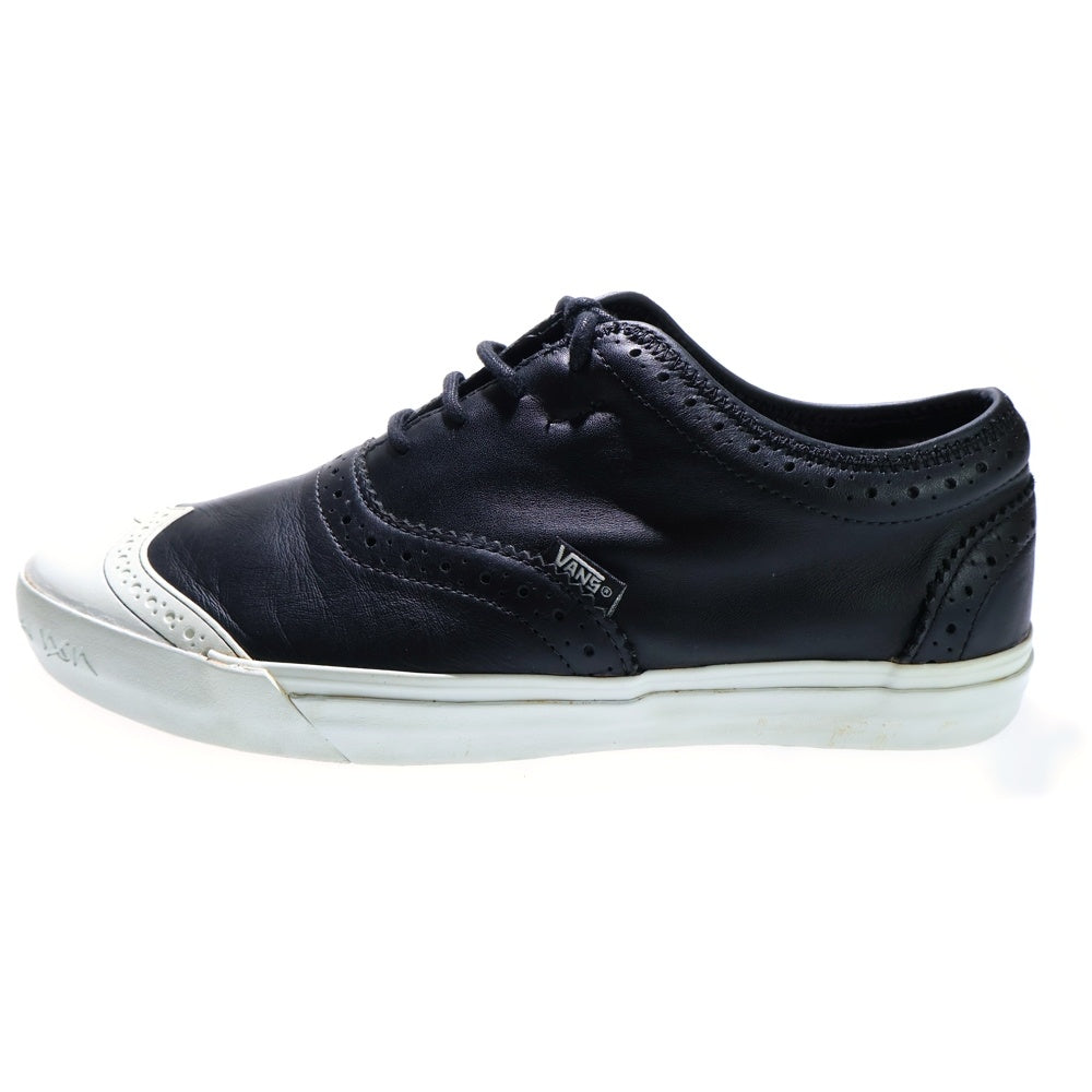 VANS(ヴァンズ) × WTAPS RUDEEZS Syndicate ダブルタップス ルーディーズ シンジケート ウィングチップ ローカットスニーカー ブラック/ホワイト US9.5/27.5cm VN-0F33Y28