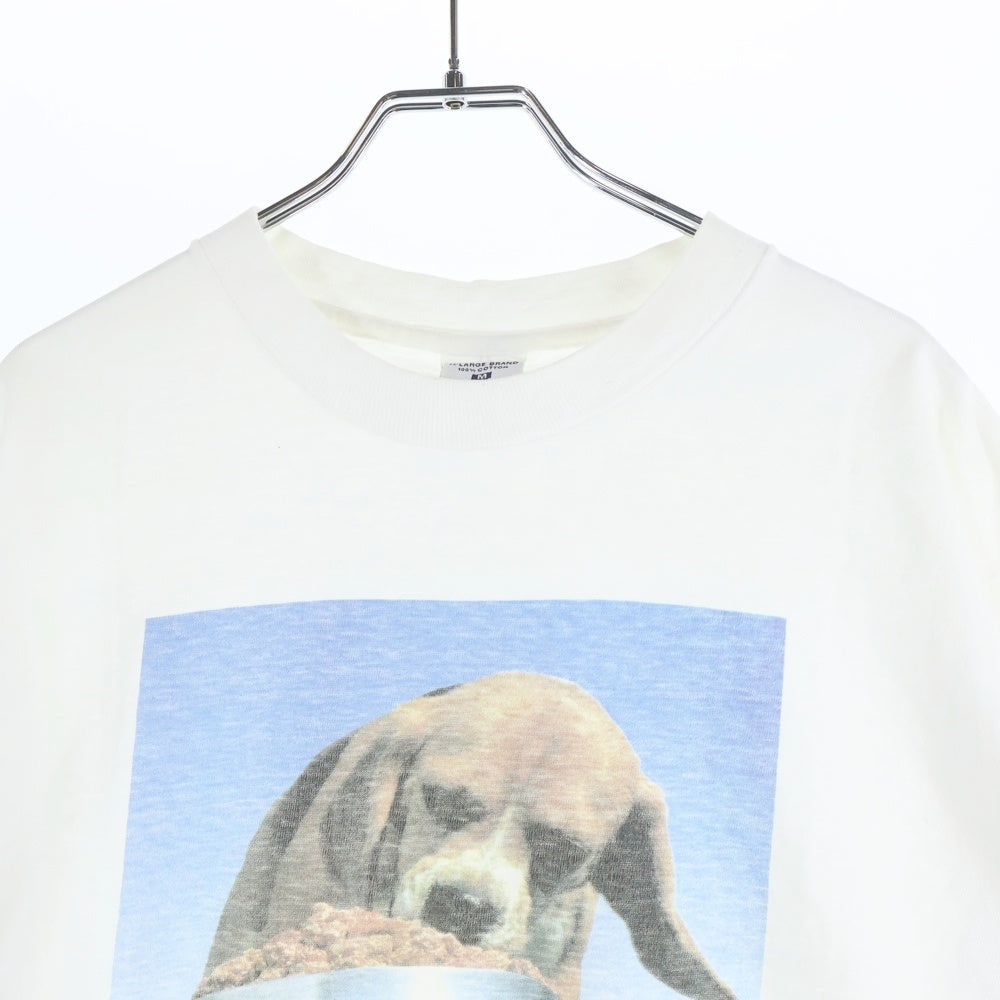 X-LARGE(エクストララージ) 90s DOGGY Tee 初期 USA製 ドギー ビーグル フォトプリント クルーネック 半袖Tシャツ カットソー ホワイト