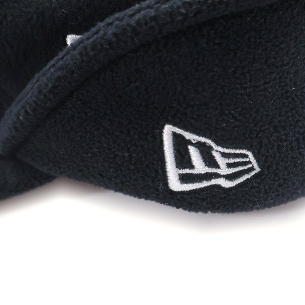 SUPREME(シュプリーム) 17AW ×NEW ERA Polartec Ear Flap Cap ニューエラ ポーラテック イヤー フラップ フリース キャップ ブラック