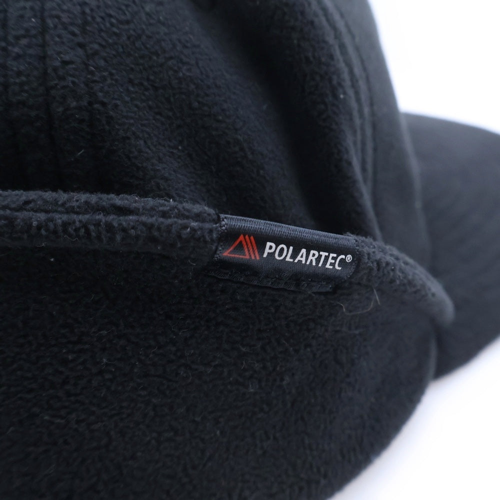 SUPREME(シュプリーム) 17AW ×NEW ERA Polartec Ear Flap Cap ニューエラ ポーラテック イヤー フラップ フリース キャップ ブラック