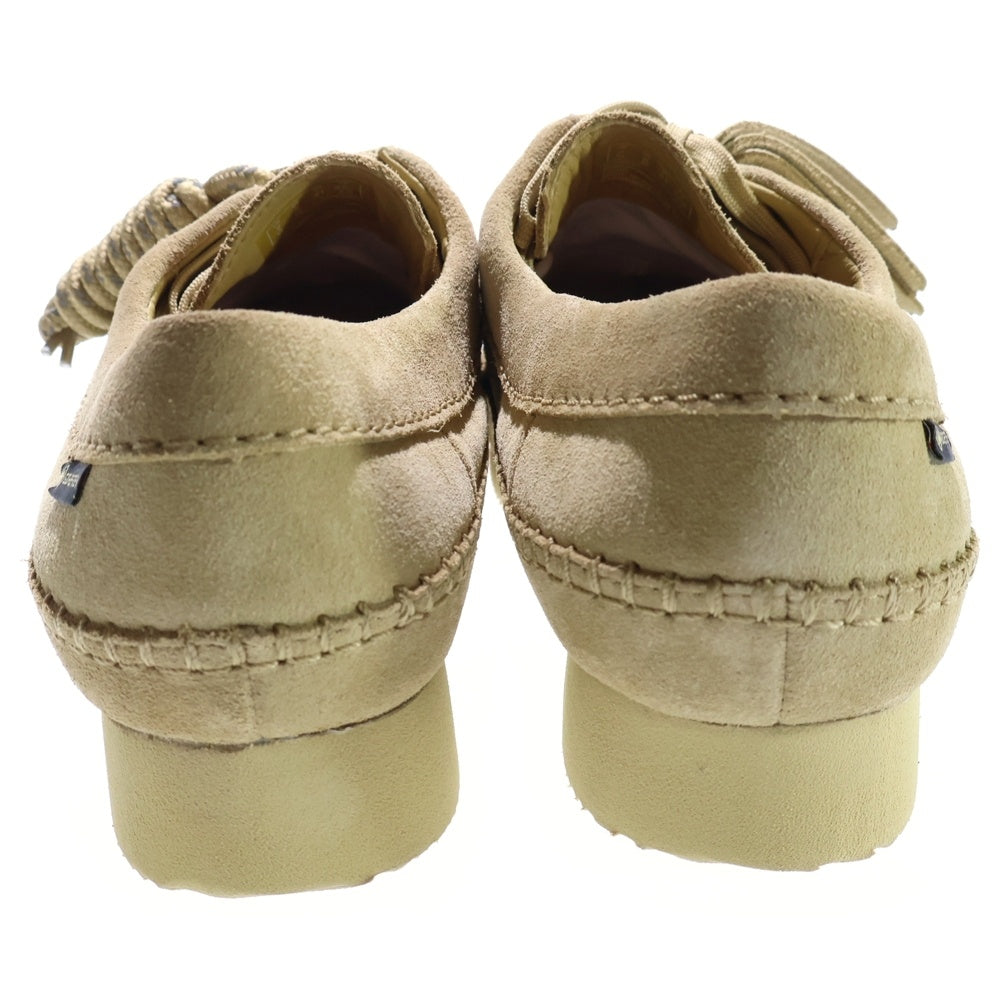 Clarks(クラークス) Weaver GTX ワラビー ゴアテックス ローカットスニーカー ベージュ US8/25.5cm 26171485