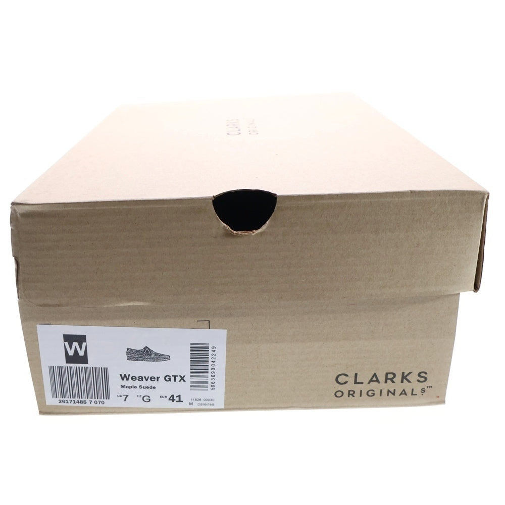 Clarks(クラークス) Weaver GTX ワラビー ゴアテックス ローカットスニーカー ベージュ US8/25.5cm 26171485