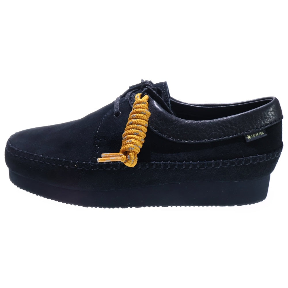 Clarks(クラークス) Weaver GTX ワラビー ゴアテックス ローカットスニーカー ブラック US9/26.5cm 26171486