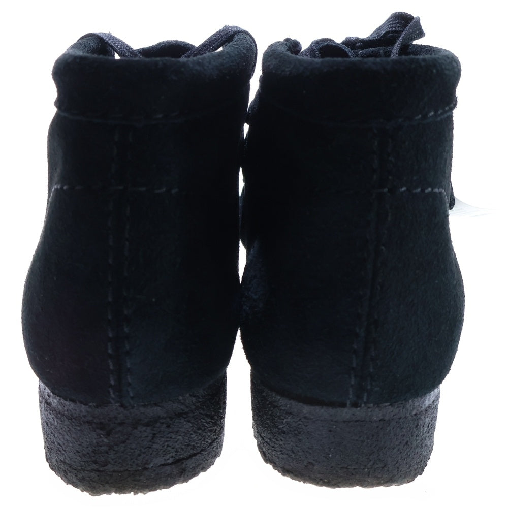 Clarks(クラークス) WALLABEE BTICTD ワラビー ブラックスエード ミッドカットシューズ ブラック US9/26.5cm 26169504