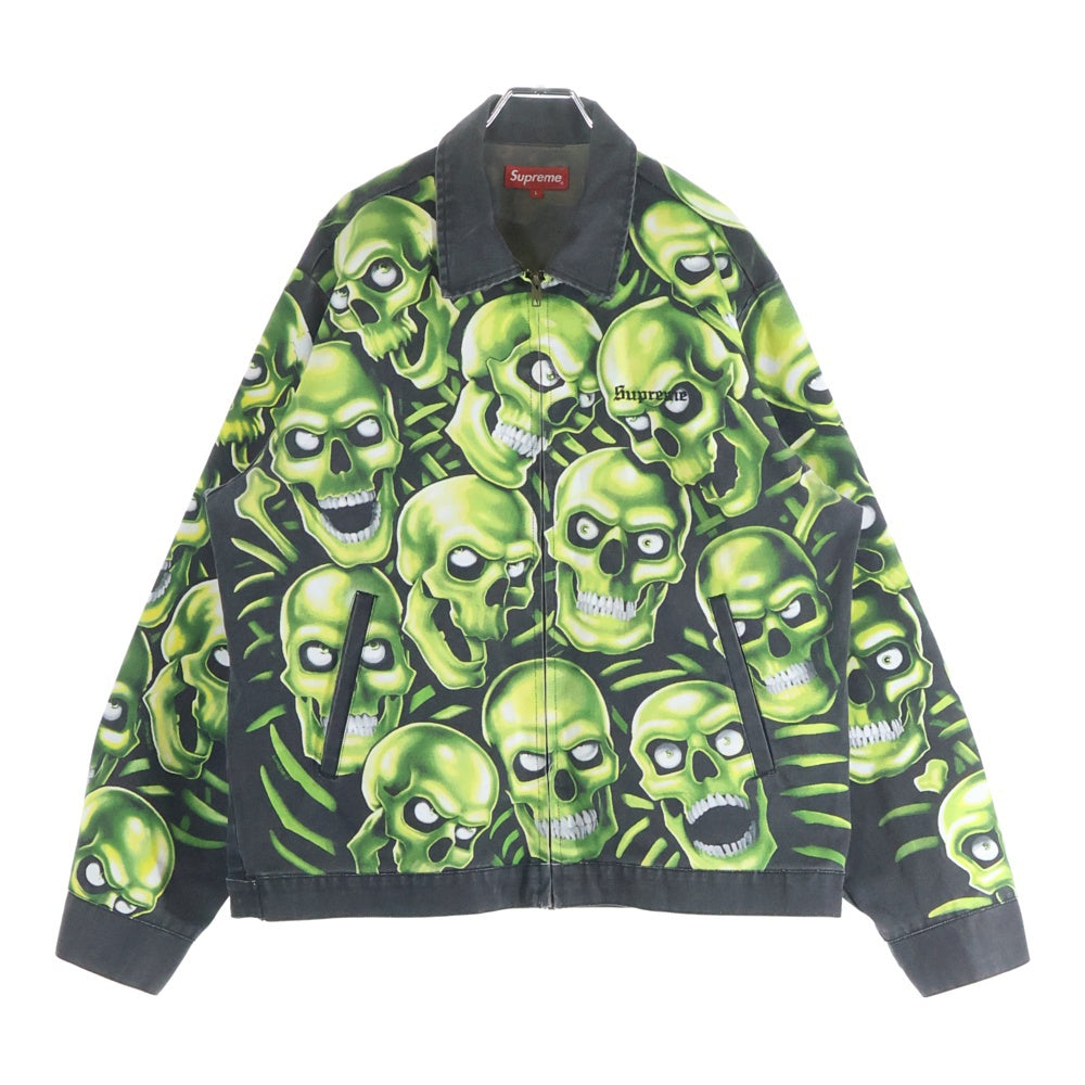 SUPREME(シュプリーム) 18SS Skull Pile Work Jacket スカルパイル ワークジャケット ジャケット ブラック