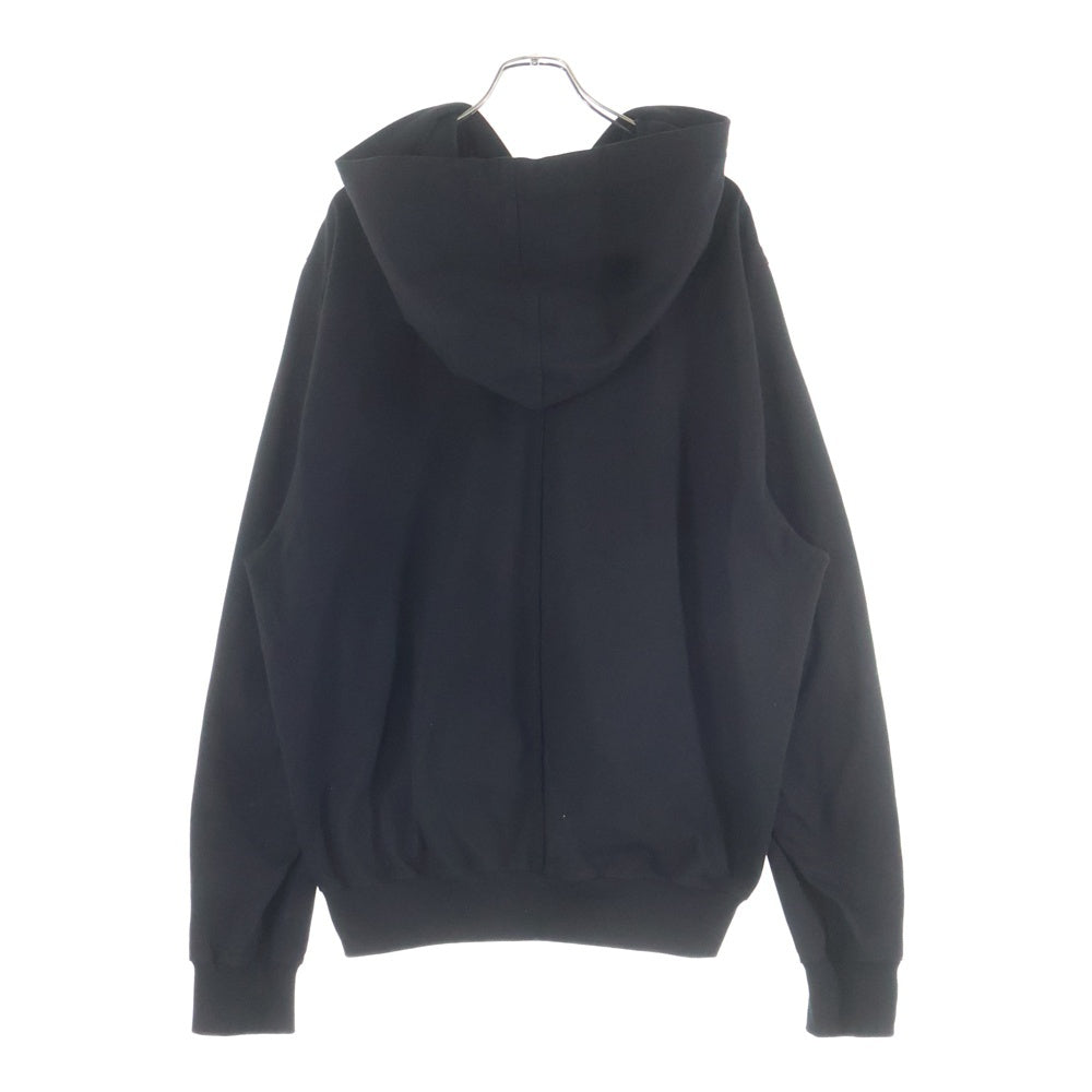 Rick Owens(リックオウエンス) 25AW Drawstring Hoodie ドローストリング プルオーバーパーカー フーディー ブラック RU02E1281-BA