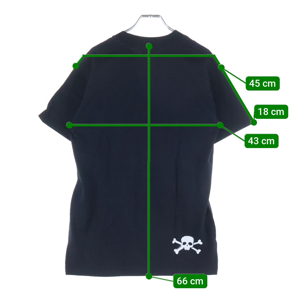 VINTAGE(ヴィンテージ) 00s BACKYARD BABIES MAKING ENEMIES IS GOOD フロントプリント 半袖Tシャツ カットソー ブラック