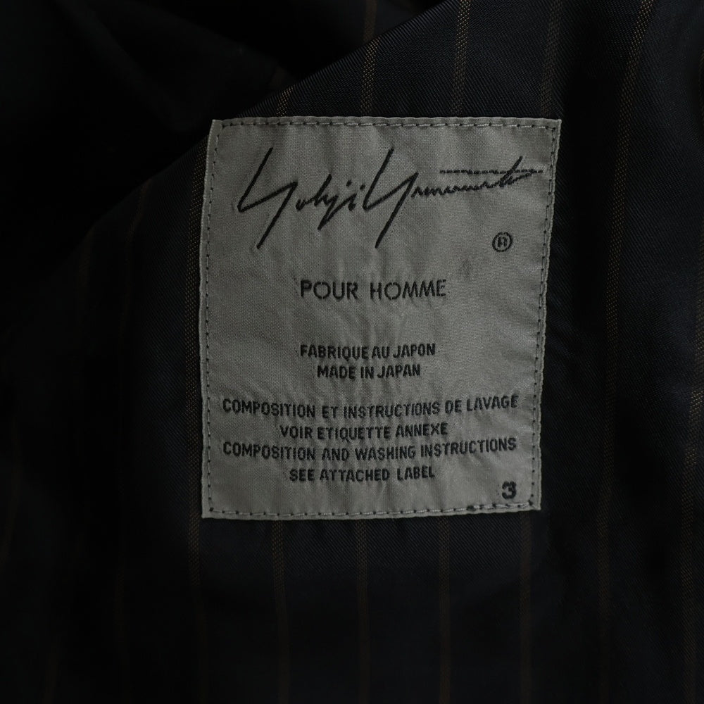 Yohji Yamamoto POUR HOMME(ヨウジヤマモト プールオム) 18SS Striped