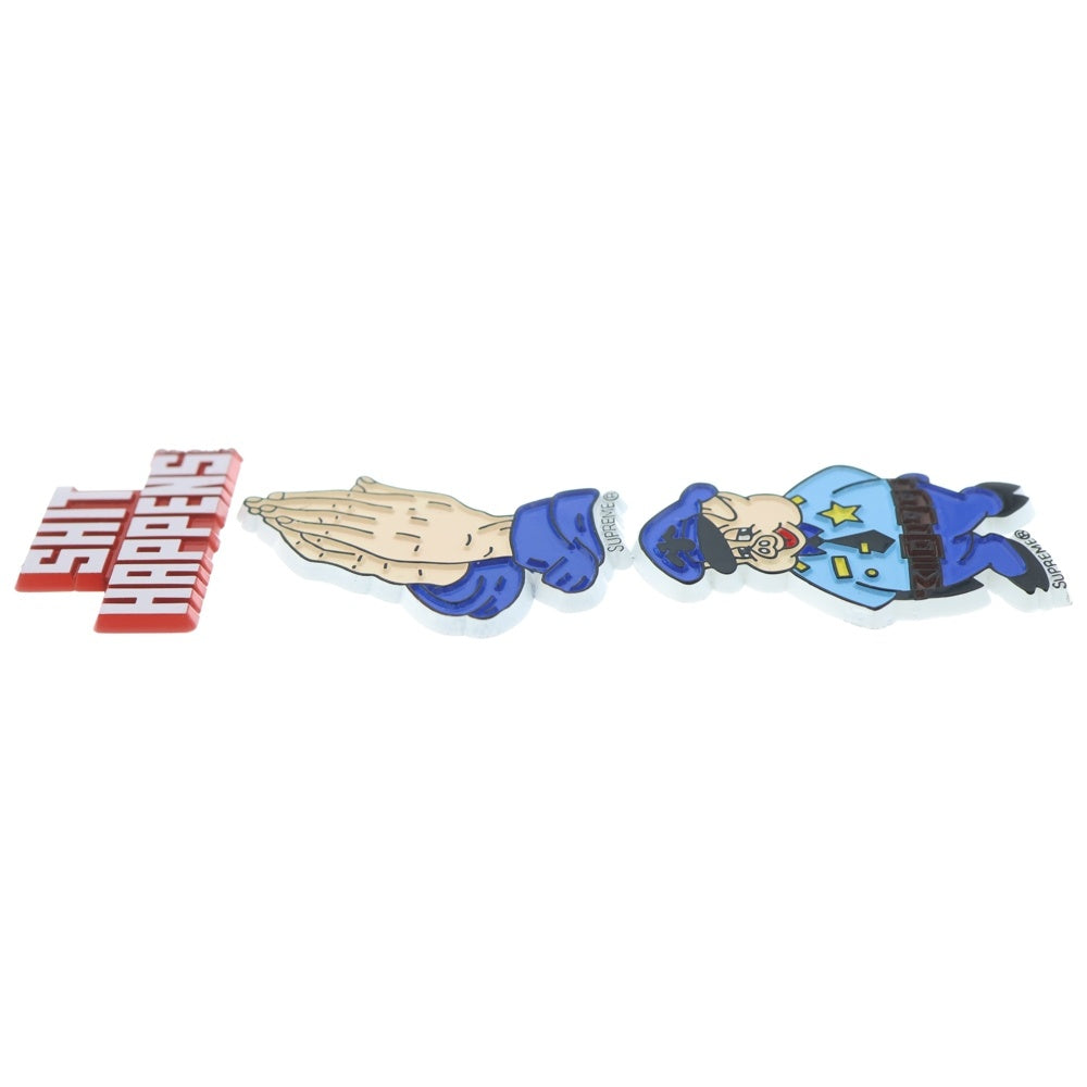 SUPREME(シュプリーム) 12SS Magnets Pig Police & Shit Happens & Praying Hands マグネット 3体セット マルチ