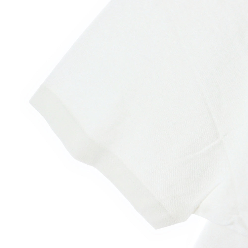 LQQK STUDIO(ルックスタジオ) BRICK LOGO S/S TEE ブリック ロゴ クルーネック 半袖Tシャツ カットソー ホワイト