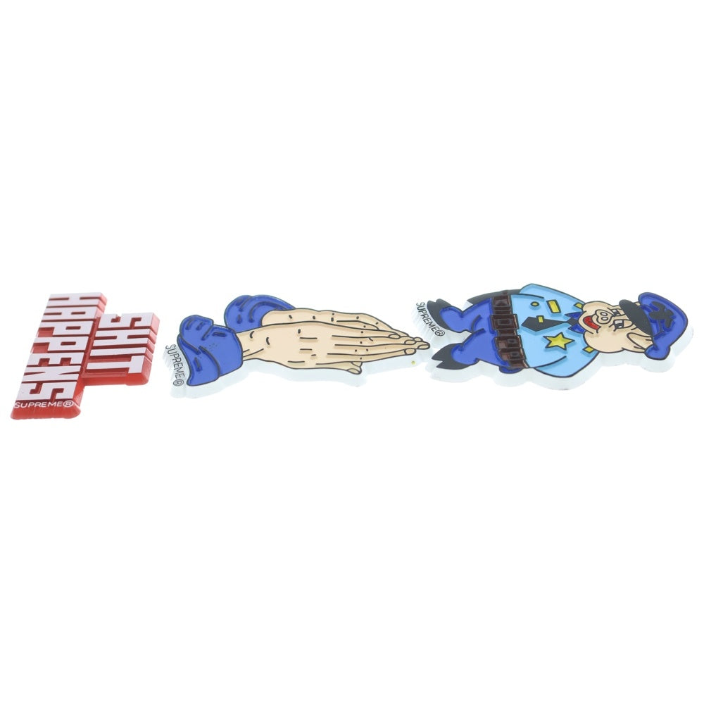SUPREME(シュプリーム) 12SS Magnets Pig Police & Shit Happens & Praying Hands マグネット 3体セット マルチ