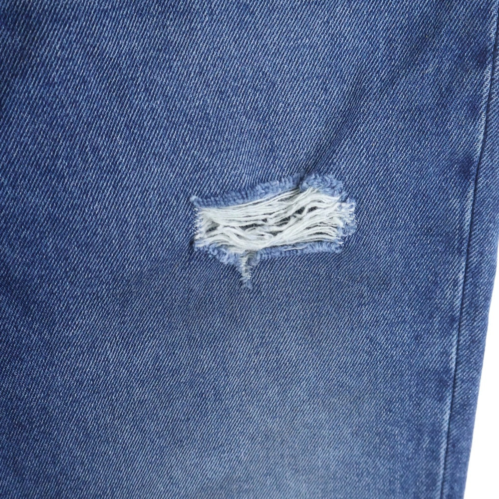 Palm Angels(パームエンジェルス) 22AW Flame Print Regular Jeans フレイムプリント レギュラー デニムパンツ ジーンズ インディゴ PMYA012F22DEN007