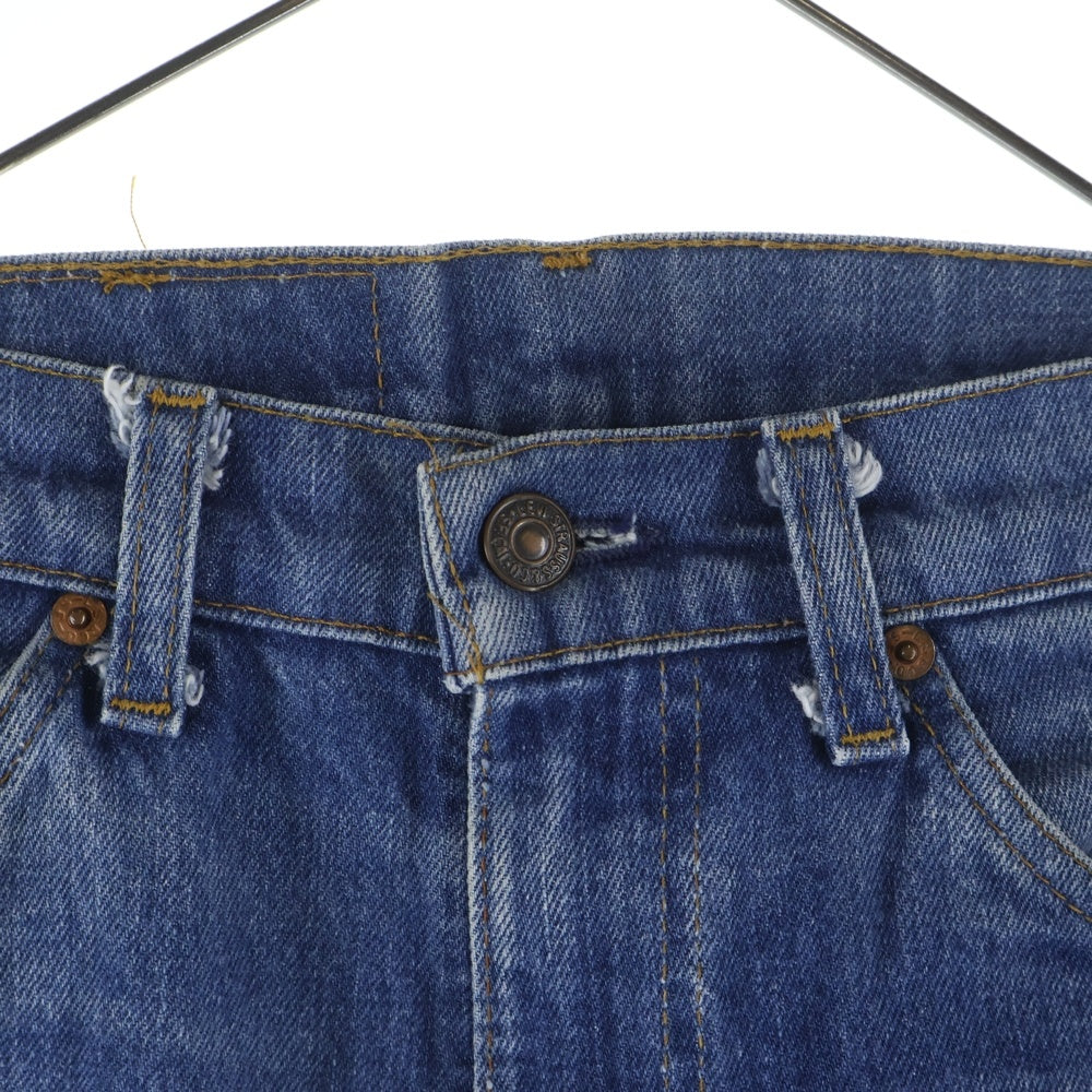 Levi's(リーバイス) 80's VINTAGE USA製 505 ボタン裏542 オレンジタブ ジップフライ デニムパンツ インディゴ