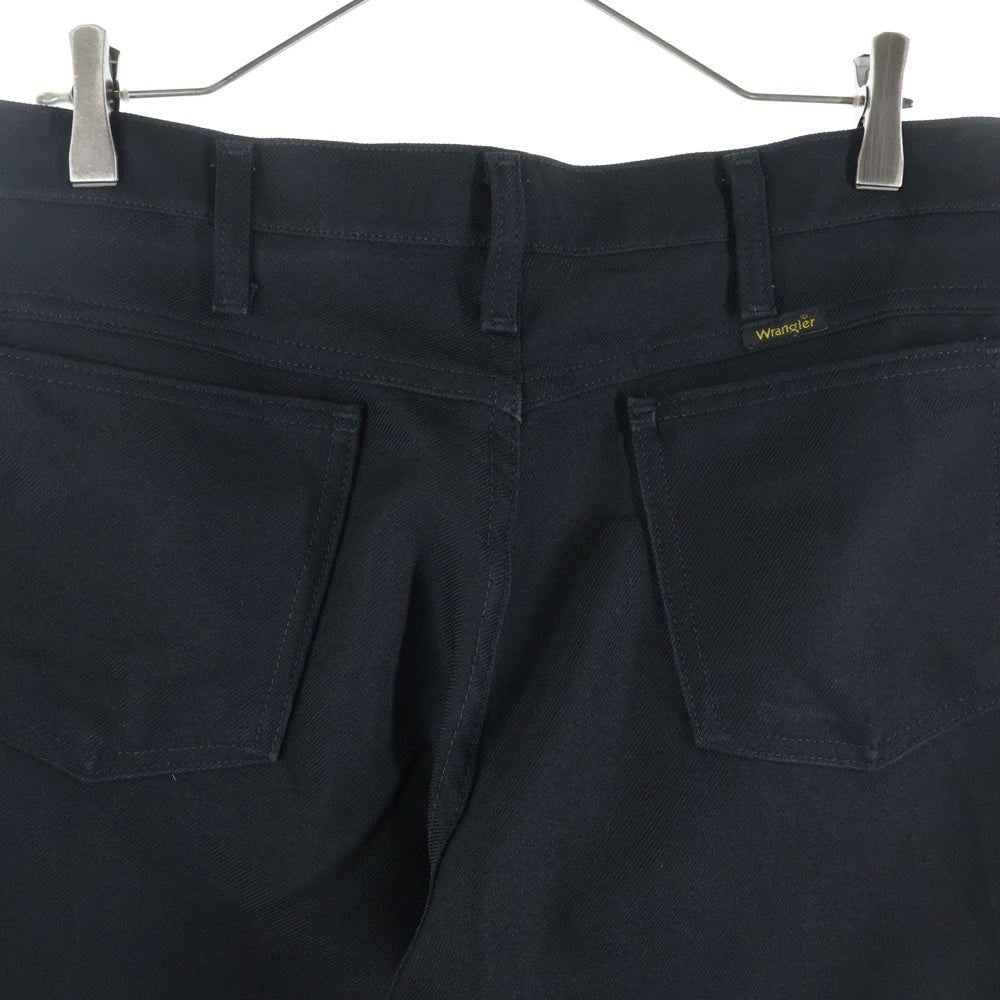 Wrangler(ラングラー) REGULAR FIT Western Wrancher Dress Jean ウエスタン ランチャー ドレスジーンズ パンツ ブラック H0082BK