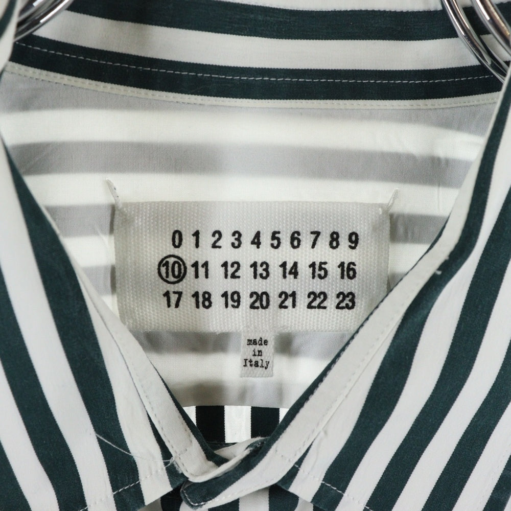 Maison Margiela(メゾンマルジェラ) 21AW STRIPE SHIRT ストライプ長袖