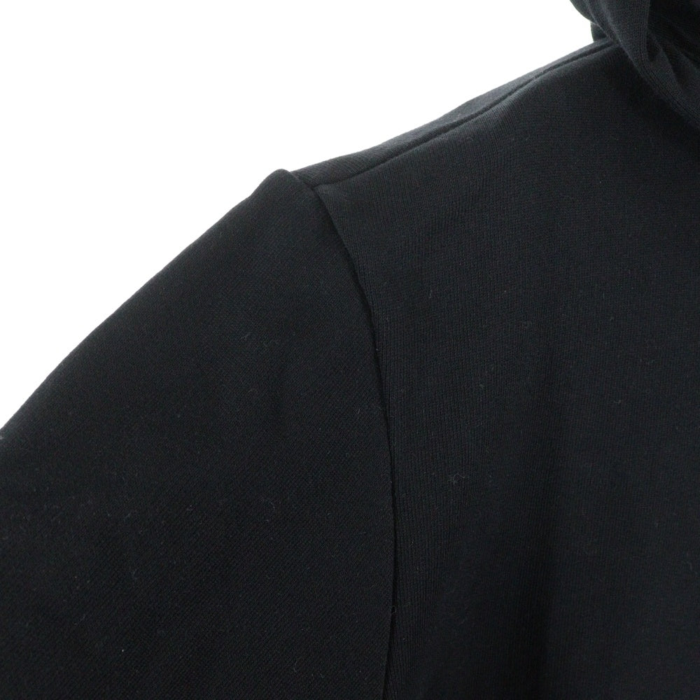 DOLCE & GABBANA(ドルチェアンドガッバーナ) ボックスロゴ テープ プリント プルオーバーパーカー フーディー ブラック G9JQ3T/G7QSO