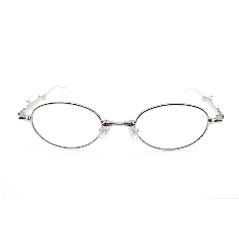 GENTLE MONSTER(ジェントルモンスター) PICO 02 ピコ 02 オーバル 折りたたみ サングラス 眼鏡 アイウェア シルバー