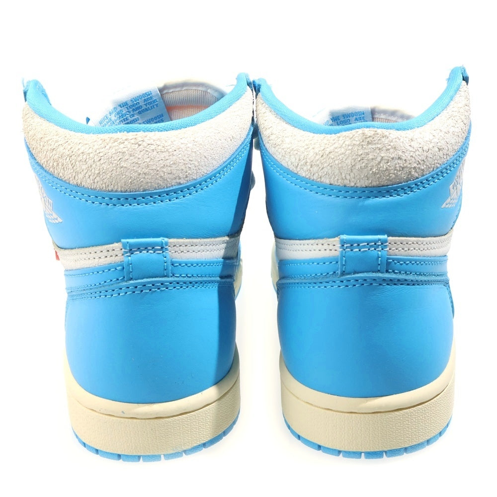 NIKE(ナイキ) AIR JORDAN 1 RETRO HIGH OG UNC REIMAGINED エアジョーダン1 レトロ リイマジンド ハイカットスニーカー ブルー/ホワイト US7/25cm DZ5485-402