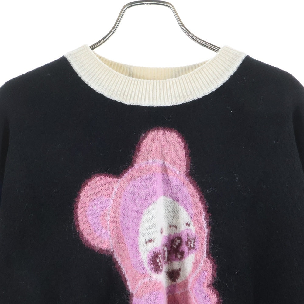 CHARLES JEFFREY LOVERBOY(チャールズジェフリーラバーボーイ) CUTE GROMLIN SWEATER キュート グロムリン ロゴ ニットセーター マルチ