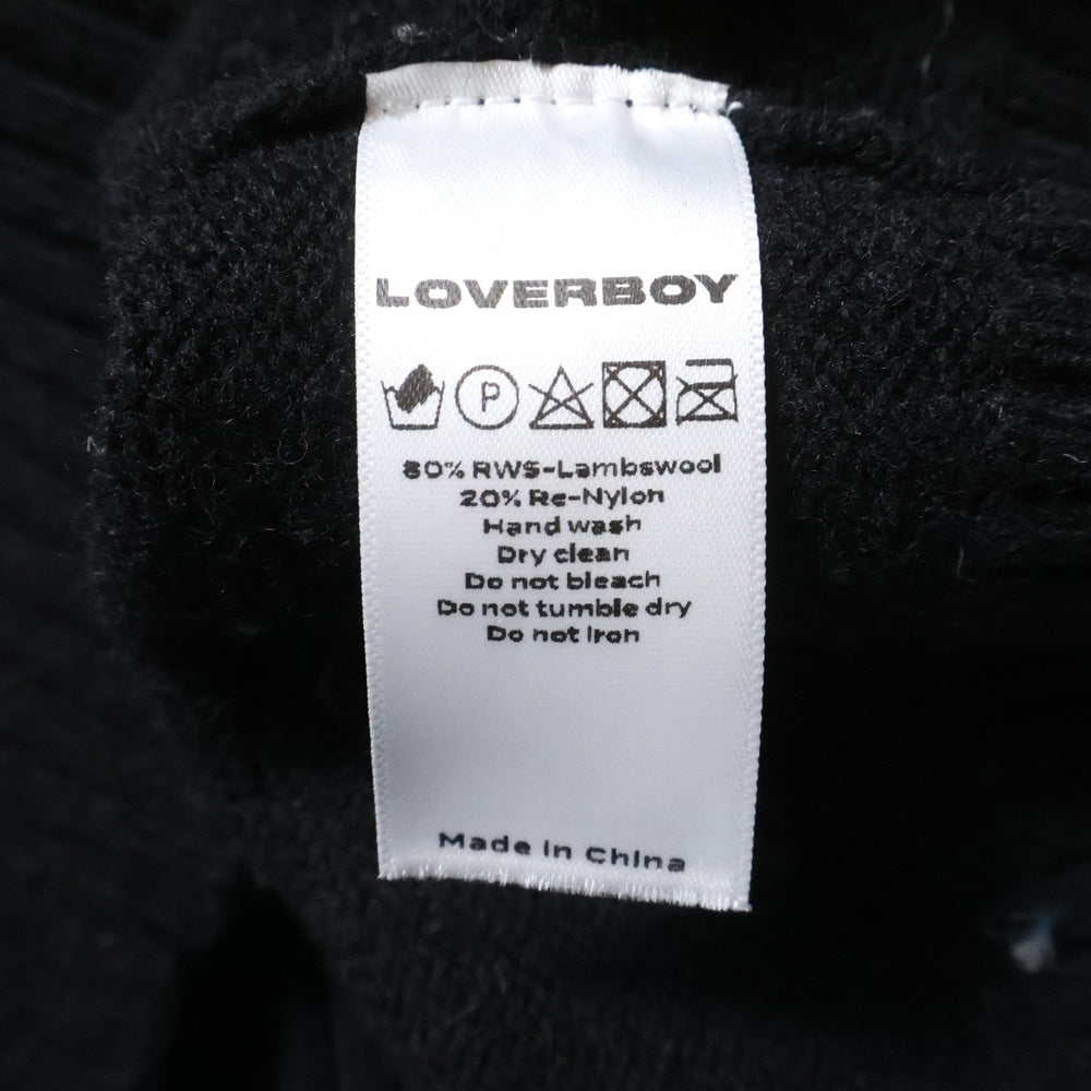 CHARLES JEFFREY LOVERBOY(チャールズジェフリーラバーボーイ) CUTE GROMLIN SWEATER キュート グロムリン ロゴ ニットセーター マルチ