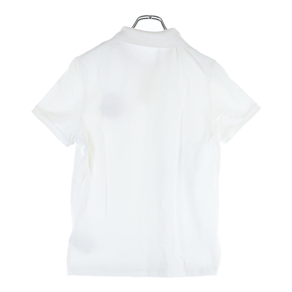 MONCLER(モンクレール) 19SS MAGLIA POLO MANICA CORTA ロゴワッペン 半袖 カットソー ポロシャツ ホワイト E10918322000 84556