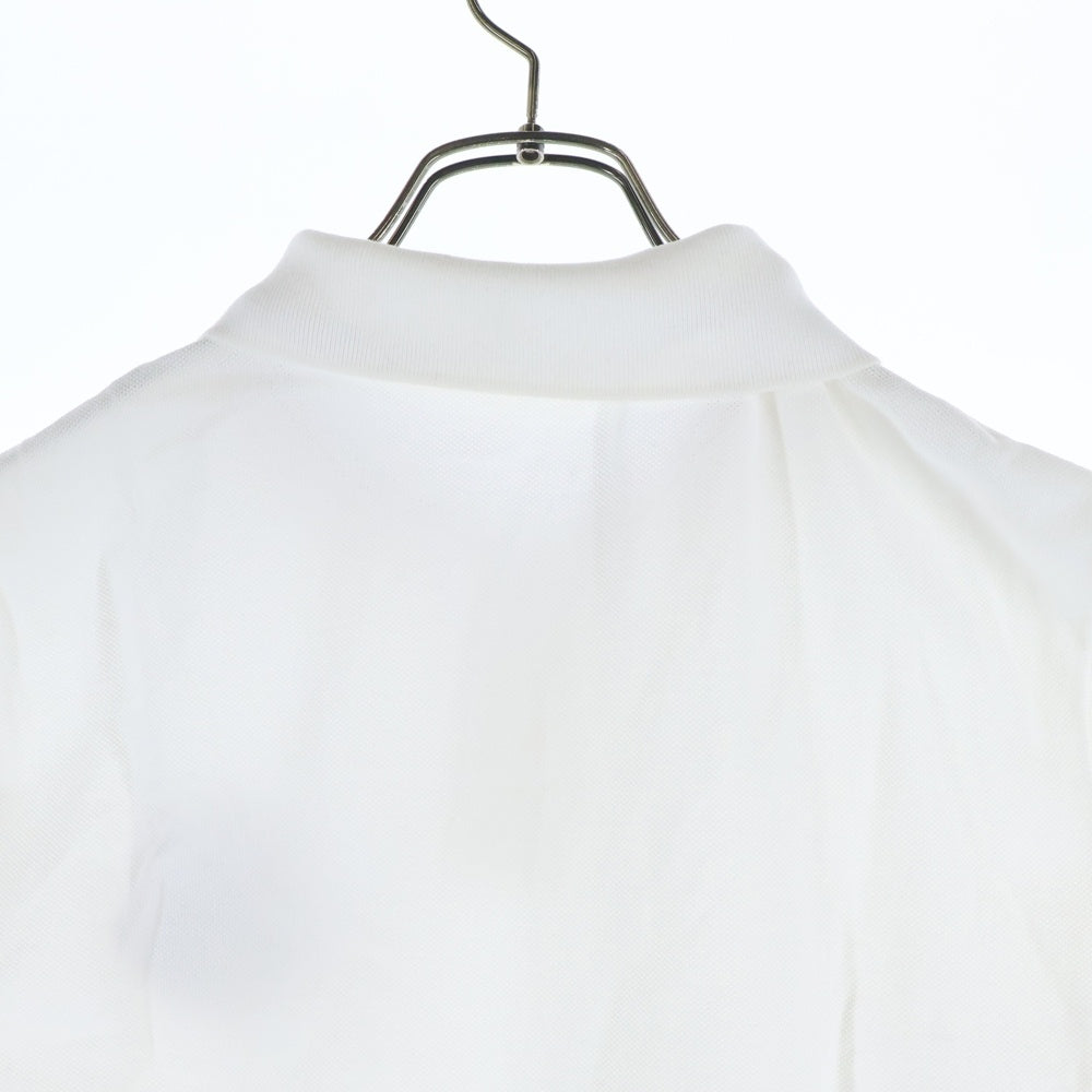 MONCLER(モンクレール) 19SS MAGLIA POLO MANICA CORTA ロゴワッペン 半袖 カットソー ポロシャツ ホワイト E10918322000 84556