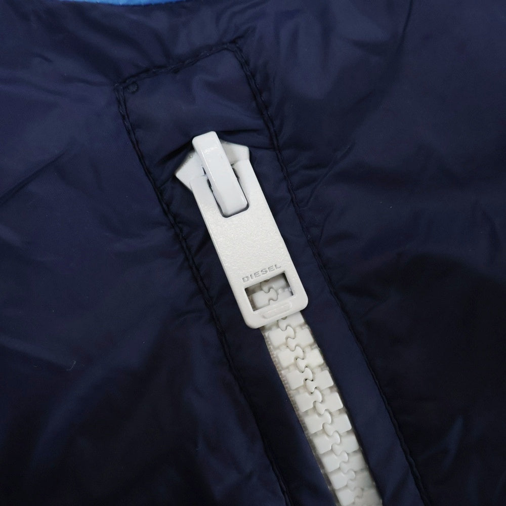 DIESEL(ディーゼル) カラー切替 裏地メッシュ ナイロンジャケット ブルー