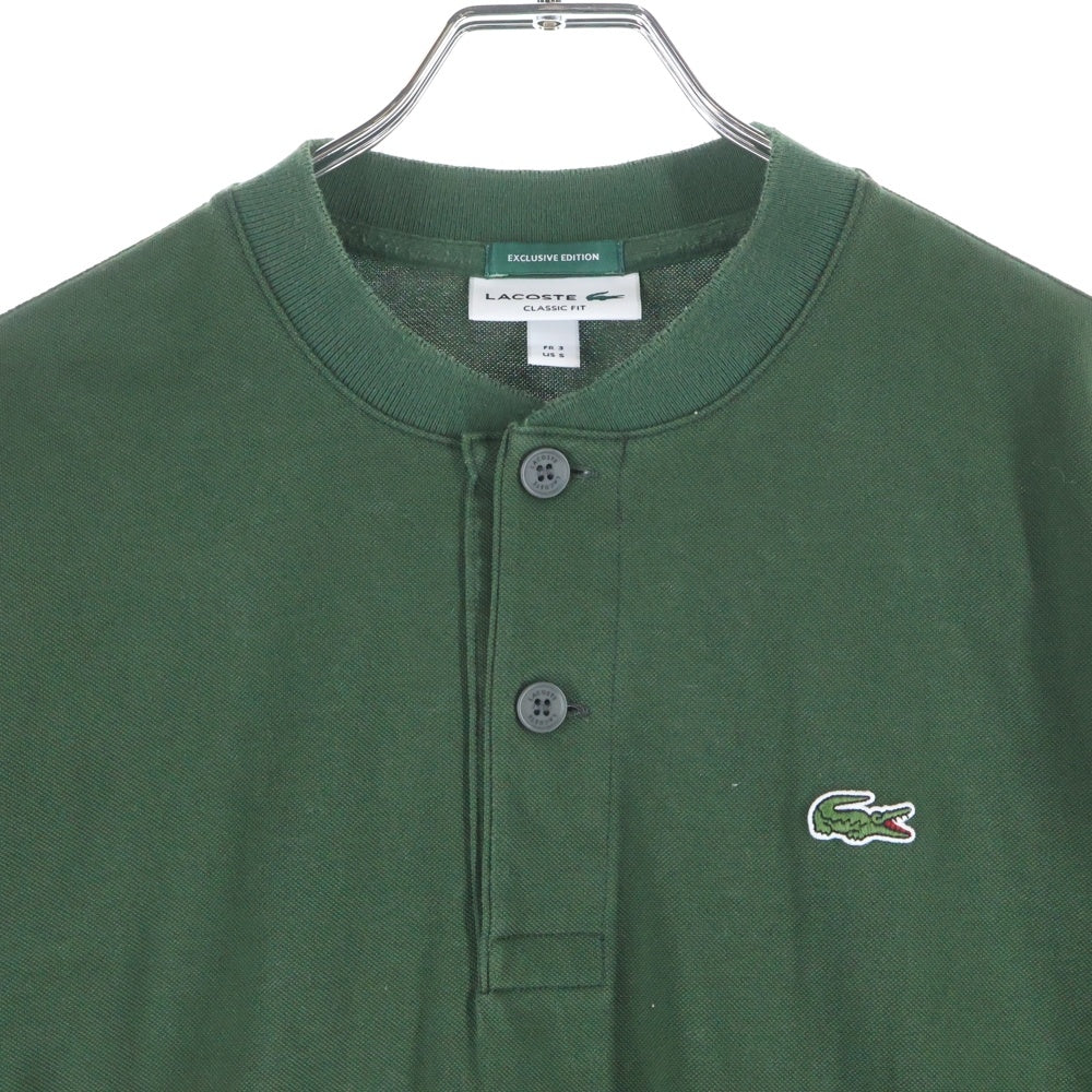 LACOSTE(ラコステ) ロゴ刺繍 ポロシャツ グリーン