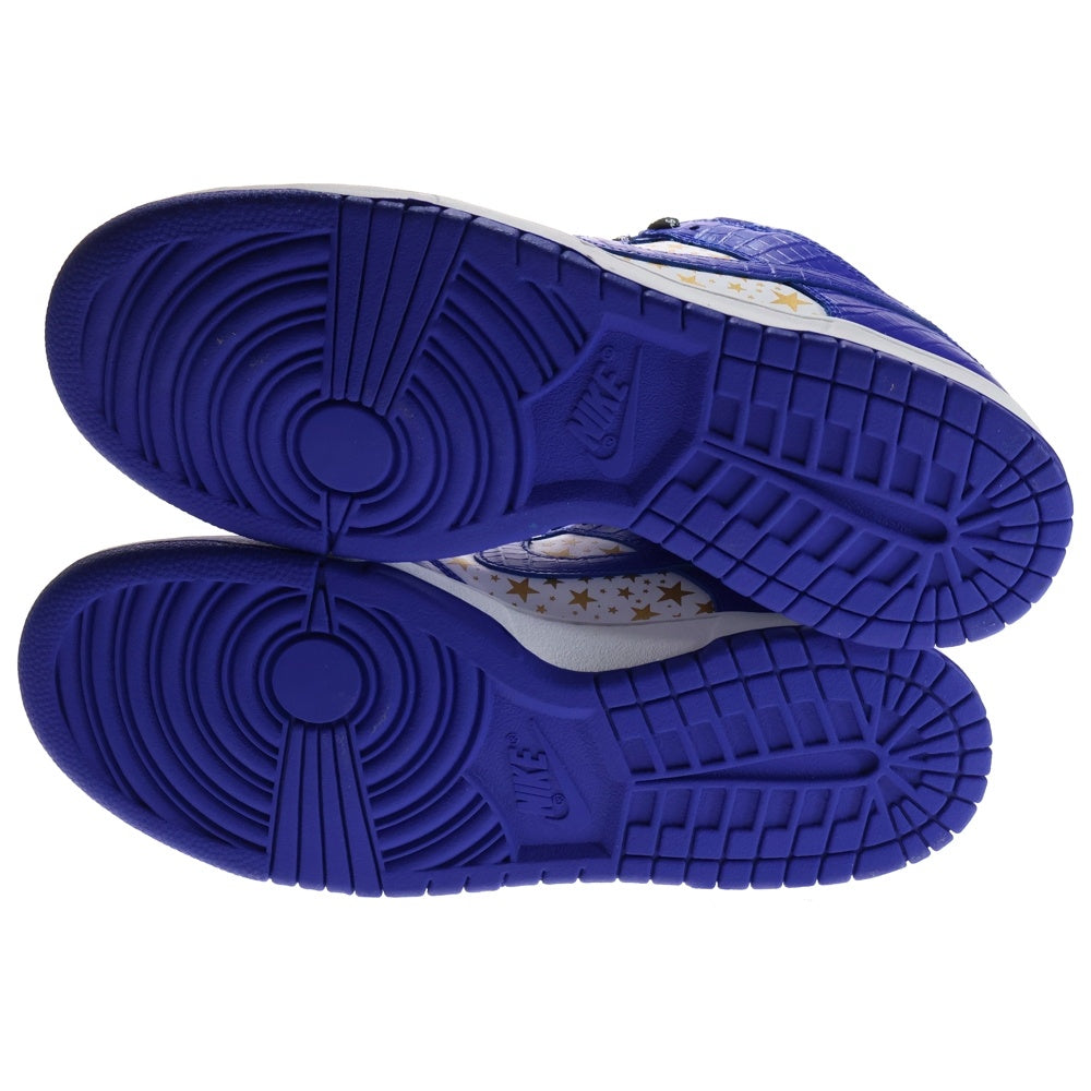 NIKE(ナイキ) ×SUPREME DUNK LOW OG シュプリーム ダンク ローカットスニーカー ブルー US9.5/27.5cm DH3228-100