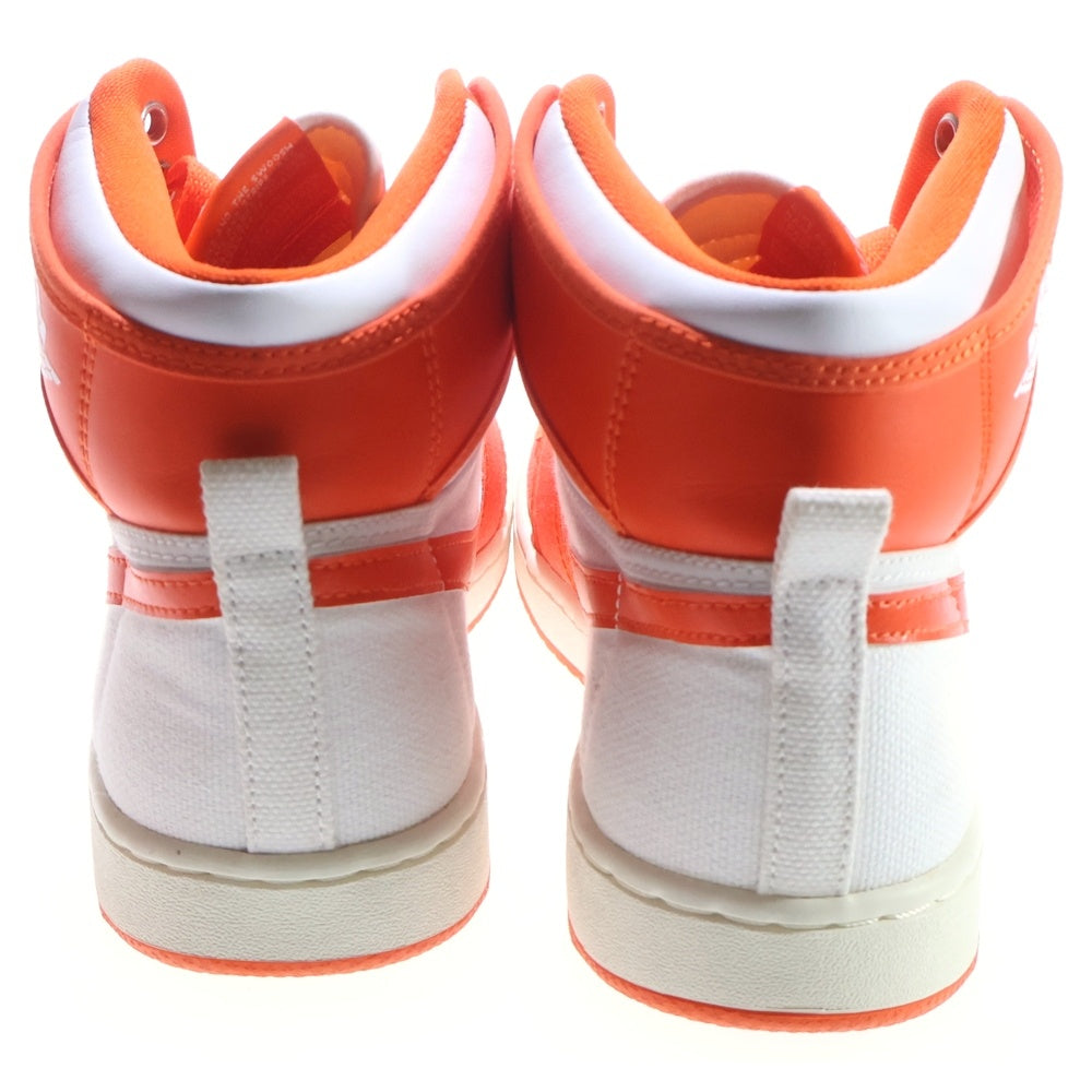 NIKE(ナイキ) AIR JORDAN1 KO Rush Orange エアジョーダン1 ノックアウトハイカットスニーカーシューズ ホワイト/オレンジ US9/27cm DO5047-801