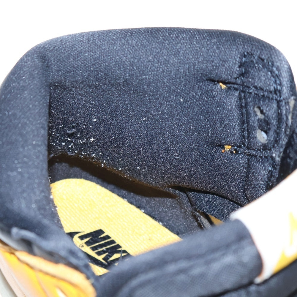 NIKE(ナイキ) AIR JORDAN1 RETRO HIGH OG エアジョーダン1 タクシー ハイカットスニーカー イエロー US7.5/25.5cm 555088-711