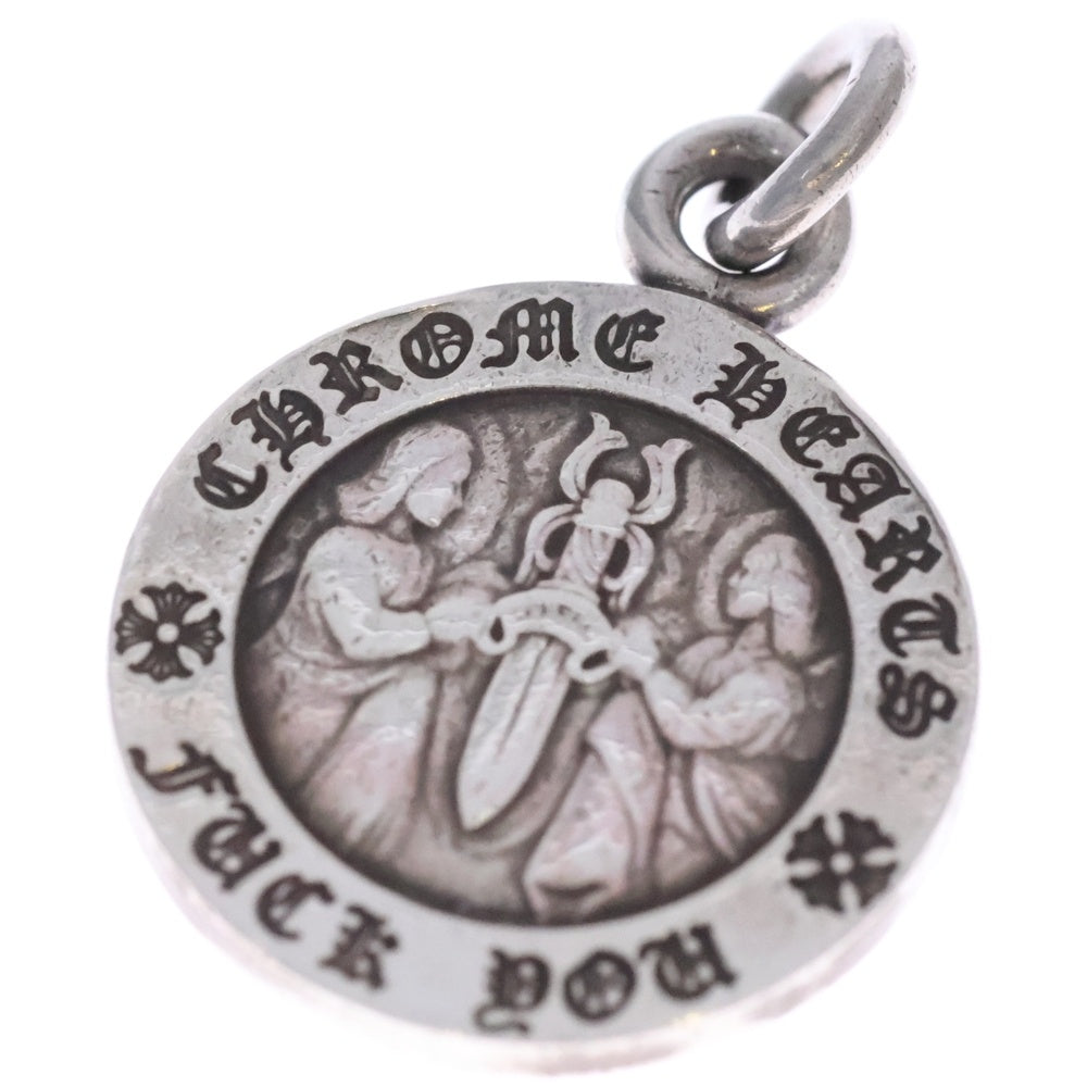CHROME HEARTS(クロムハーツ) CHRM ANGL MDL V1 エンジェルメダルチャーム ペンダントトップ シルバーBCA229