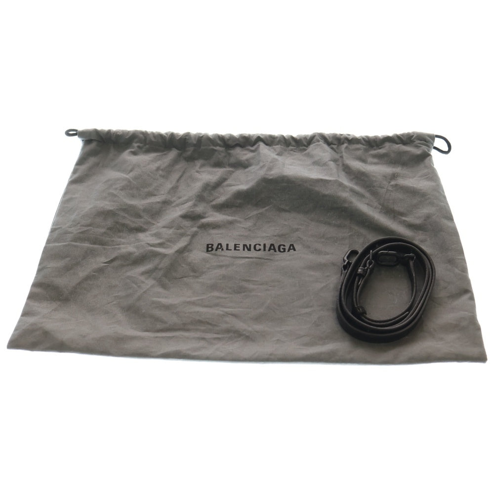 BALENCIAGA(バレンシアガ) Hourglass XS アワーグラス クロコ型押し 2WAY ショルダーバッグ ハンドバッグ ブラック 592833 レディース
