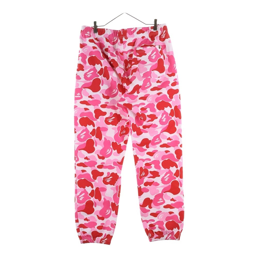 A BATHING APE(アベイシングエイプ) Camo shark Sweat Regular Fit Sweat Pants カモ シャーク レギュラー フィット スウェットパンツ ピンク 001PTL301011M
