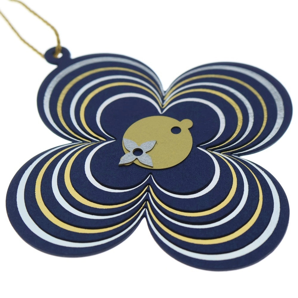 LOUIS VUITTON(ルイヴィトン) ヴィヴィエンヌ ノベルティ クリスマス オーナメント オブジェ ネイビー/シルバー/ゴールド レディース