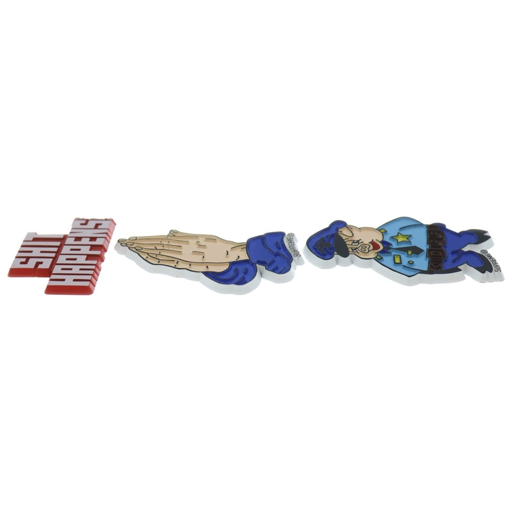 SUPREME(シュプリーム) 12SS Magnets Pig Police & Shit Happens & Praying Hands マグネット 3体セット マルチ