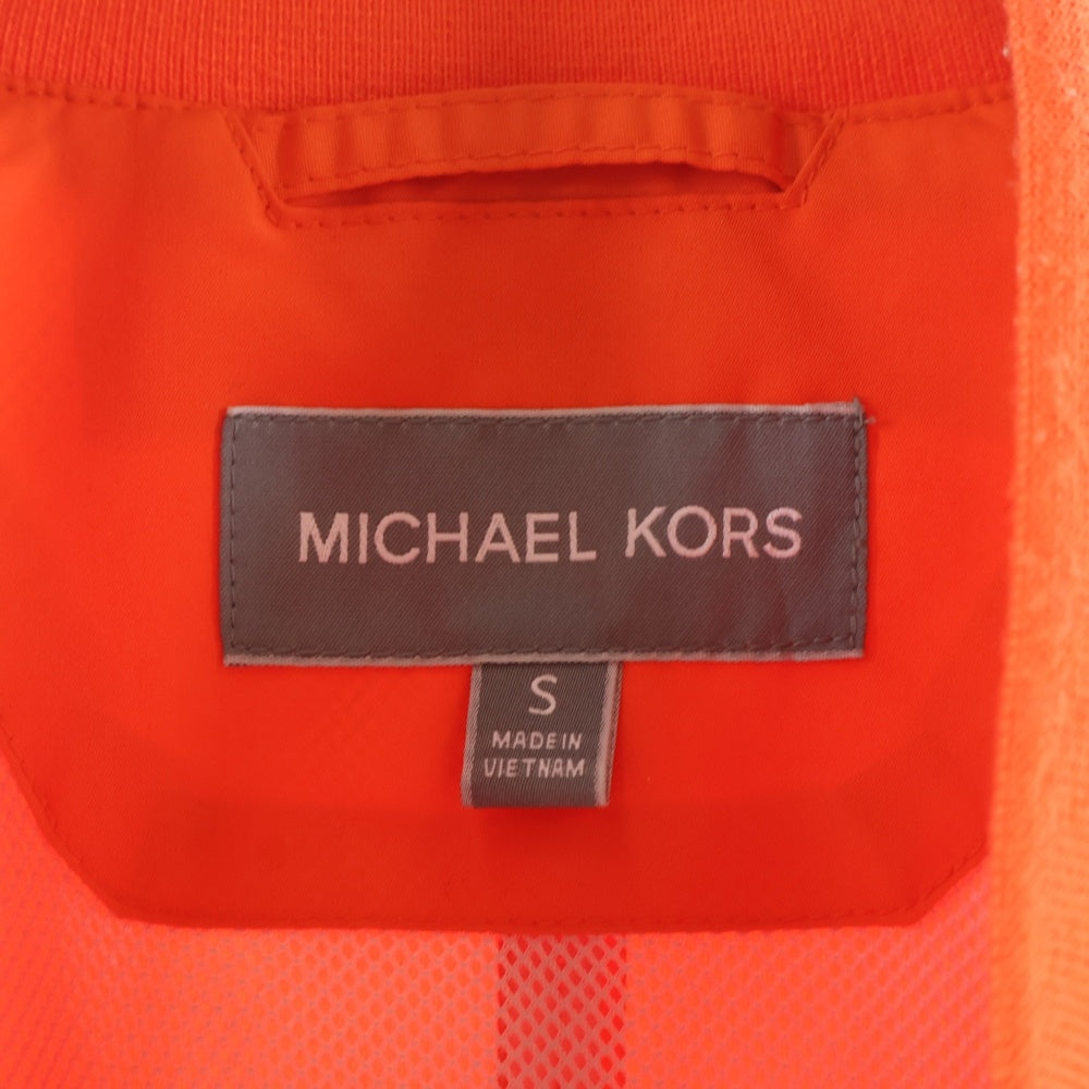 MICHAEL KORS(マイケルコース) ナイロン ジップアップジャケット オレンジ MC22269