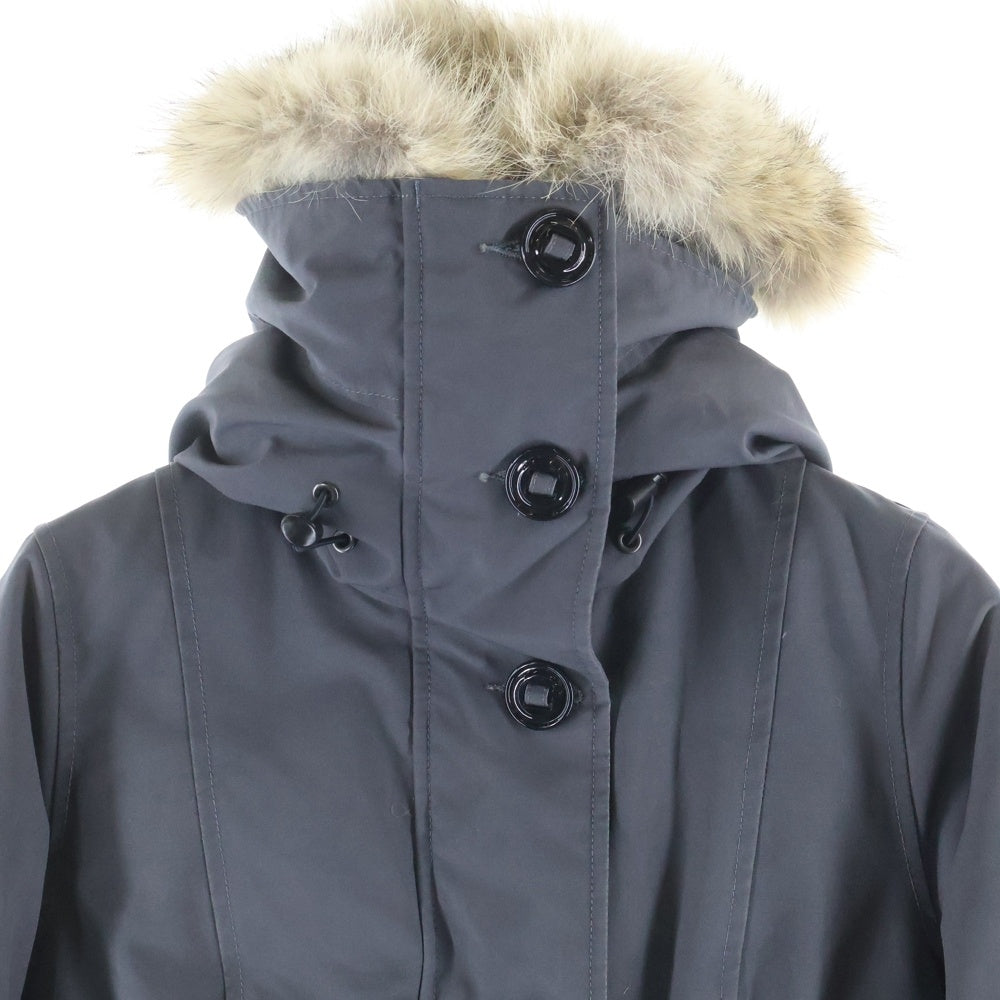 CANADA GOOSE(カナダグース) BLACK LABEL ROSSCLAIR PARKA ブラックレーベル ロスクレアパーカー ダウンジャケット グレー レディース