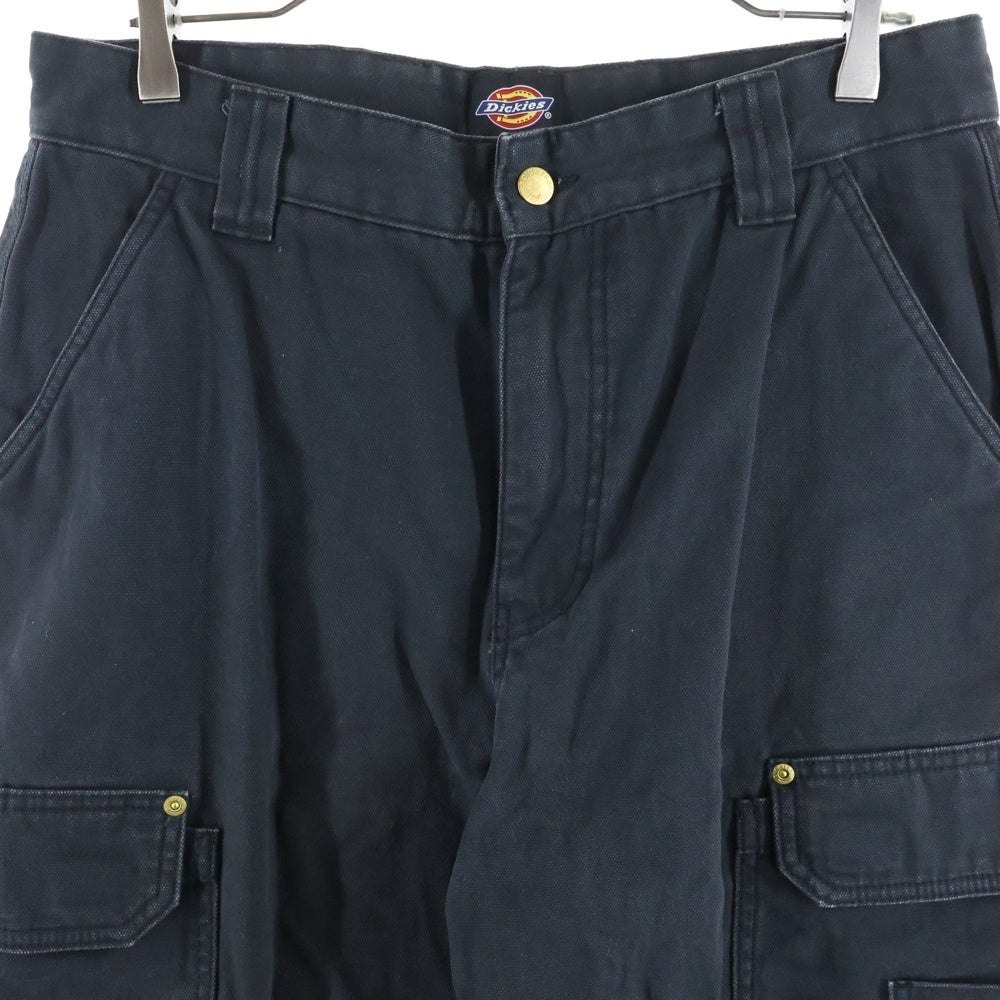 SUPREME(シュプリーム) 24AW ×DICKIES FLANNEL LINED CARGO PANT ディッキーズ フランネルラインドカーゴパンツ ブラック