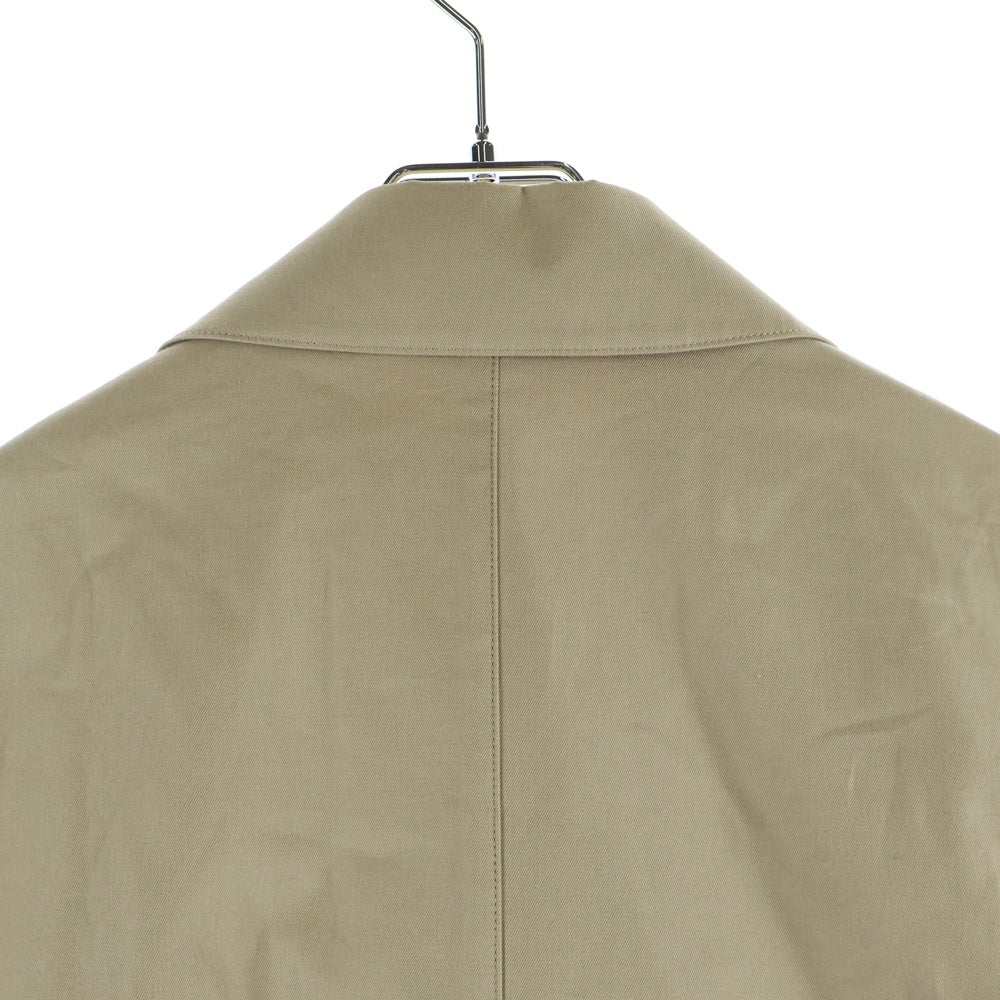 MACKINTOSH(マッキントッシュ) 裏地チェック柄 コットン ジップアップ ジャケット ブルゾン ベージュ G1F60-700-43