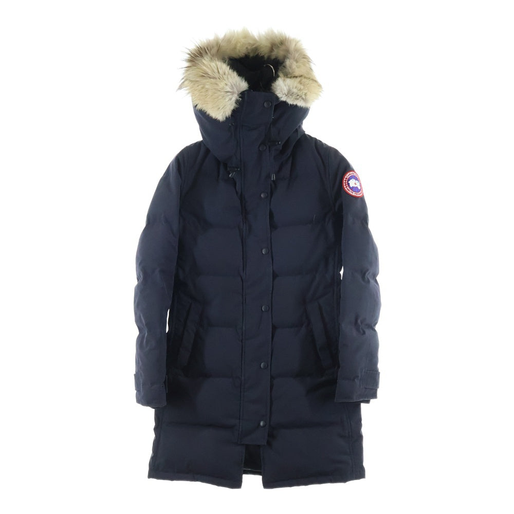 CANADA GOOSE(カナダグース) MACKENZIE PARKA マッケンジーパーカー ファーフーディーダウンコートジャケット レディース ブラック 2302JL