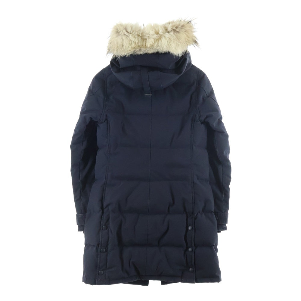 CANADA GOOSE(カナダグース) MACKENZIE PARKA マッケンジーパーカー ファーフーディーダウンコートジャケット レディース ブラック 2302JL