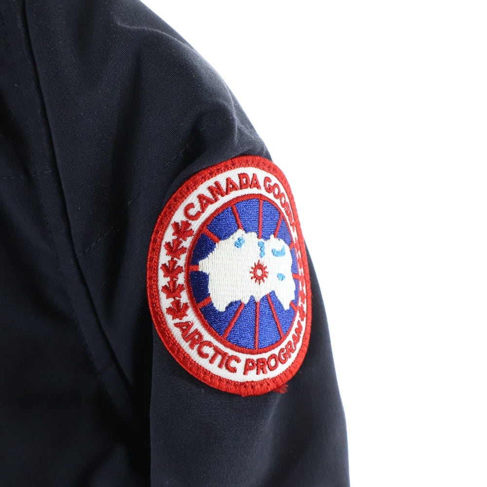 CANADA GOOSE(カナダグース) MACKENZIE PARKA マッケンジーパーカー ファーフーディーダウンコートジャケット レディース ブラック 2302JL