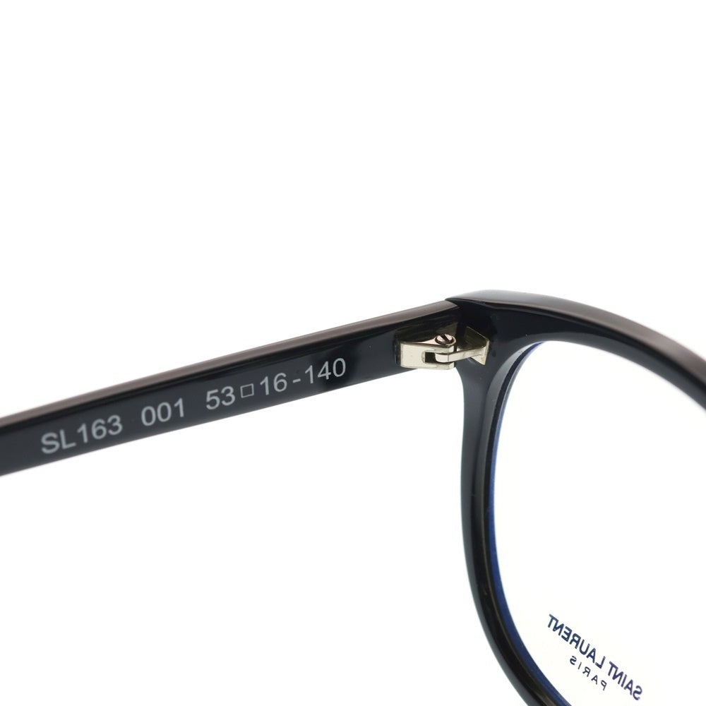 SAINT LAURENT PARIS(サンローランパリ) CLASSIC EYEGLASS ウエリントン サングラス 眼鏡 アイウェア ブラック SL163 001