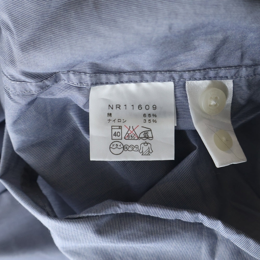 THE NORTH FACE(ザノースフェイス) L/S Washburn Shirt ウォッシュバーン 長袖シャツ ブルー NR11609