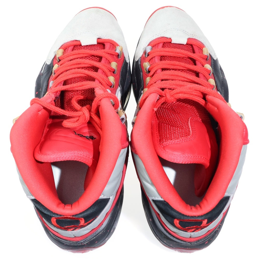 Reebok(リーボック) QUESTION MID アイバーソン クエスチョン ミッドカットスニーカー US10/28cm レッド/グレー V61040