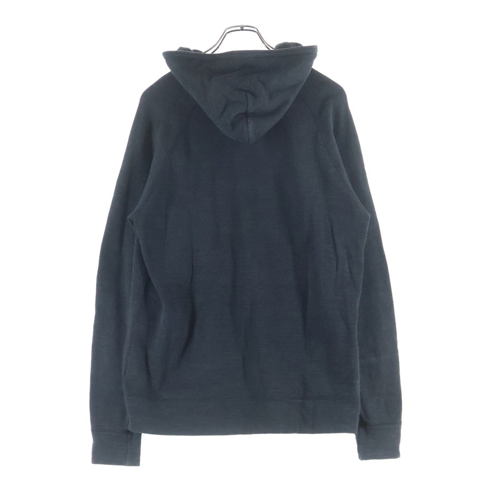 A BATHING APE(アベイシングエイプ) BAPE STAR LOGO ZIP UP HOODIE ベイプスタ ロゴ刺繍 ジップアップフーディー パーカー ブラック